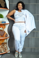 Order new 3piece track suit for w o men  Sizes L-2xl 