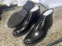 Quality Men Official Shoes Black Leather Oxford Shoes Laced Official Boots rubber sole and a leather upper For durability TRIED, TESTED size 39 to 45