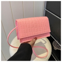 Beautiful Baby pink Fashion Designer Crocodile Pattern women handbag Large Capacity Shoulder Bags for female 2023 Casual Totes Felt Messenger Bag Sling bag