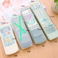Order Silicone Protective Case Cover Skin For TV Remote Control Dust Cover Holder Organizer Can Be Cleaned Home Decoration
