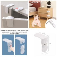 4pc Baby Safety Drawer/Cabinet Locks