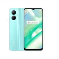 Realme C33 is a budget-friendly Android smartphone that was released in September 2023. It features a 6.5-inch IPS LCD display with a 60Hz refresh rate, a Unisoc T612 processor, 4GB of RAM, 64GB of storage, and a dual-lens rear camera system with a 50MP main sensor. It also has a 5000mAh battery.