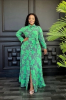 Women floor length classy dress Chiffon maxi dresses with long lining; comes with belt Very high quality chiffon fabric  Size: L-2XL (Big fitting)