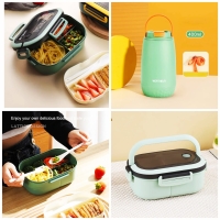 Quality 2 IN 1 SET MICROWAVABLE LUNCH COMBO SET.