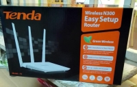 Dependable Tenda Wireless N300 router with Easy setup