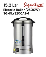15.2 Ltr Electric Tea/Water Boiler (2500W) SG-KLYS200A2-1 Signature Tea Urn