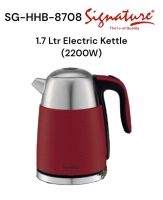 1.7 Ltr Electric Kettle (2200W) SG-HHB-8708 Signature Kettle