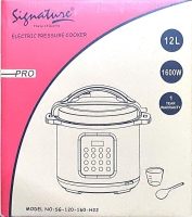 12.0 Ltr Electric Pressure Cooker (1600W) (SG-120-160-H22) Signature Pressure cooker
