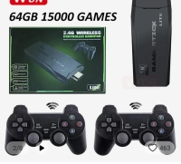 64GB 15000 games console with wireless controller Game Stick Lite can be connected to multiple devices eg TV, PC,laptop