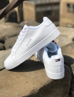 Pure White Tommy Hilfiger Leather top quality size 40-44