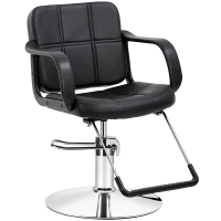 Artist Hand Hydraulic Recline Barber Chair Salon Chair for Hair Stylist Heavy Duty Tattoo Chair Shampoo Beauty Salon Equipment