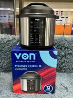 Von Electric Pressure Cooker 1000W ,6L- VSCP60MMX