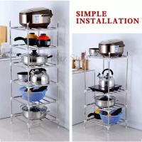 Two layer 360 Rotation Cabinet Turntable Organizer