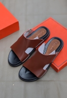 Amazing dark brown rubber sole Infashion easy slip on OPEN SHOES AVAILABLE size 41_45