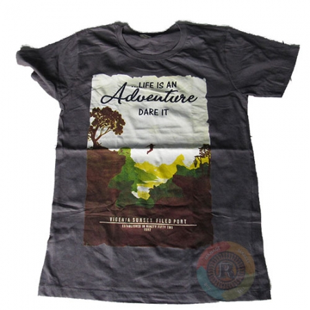 Grey short sleeved Adventure t-shirt